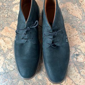 brand new Ecco men's black chukka boots